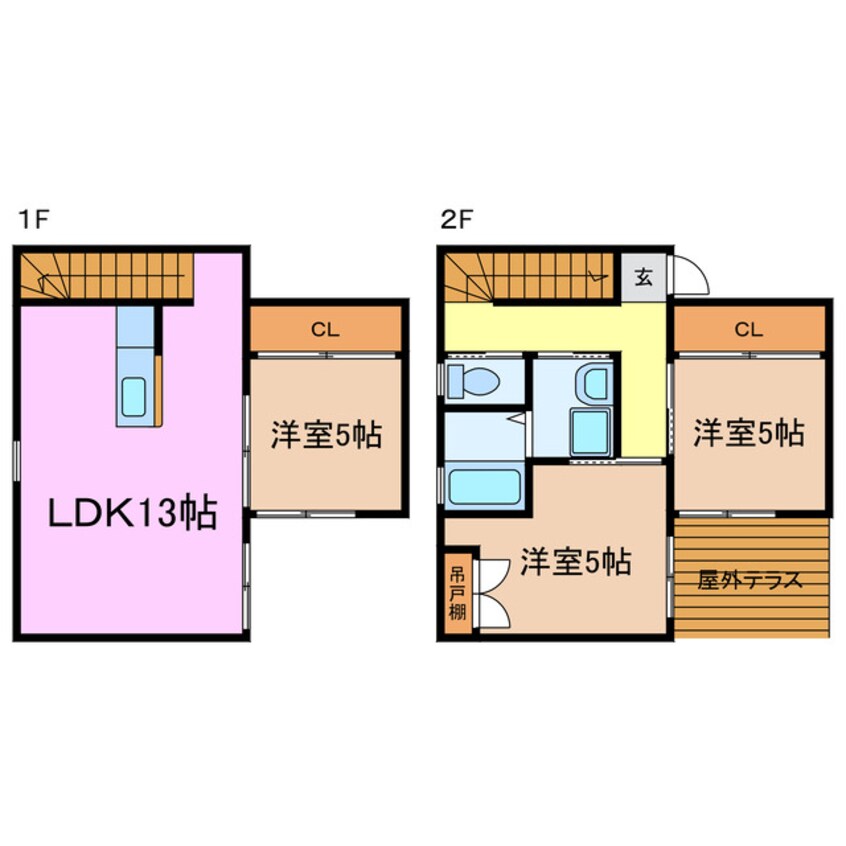 間取図 SCタウン