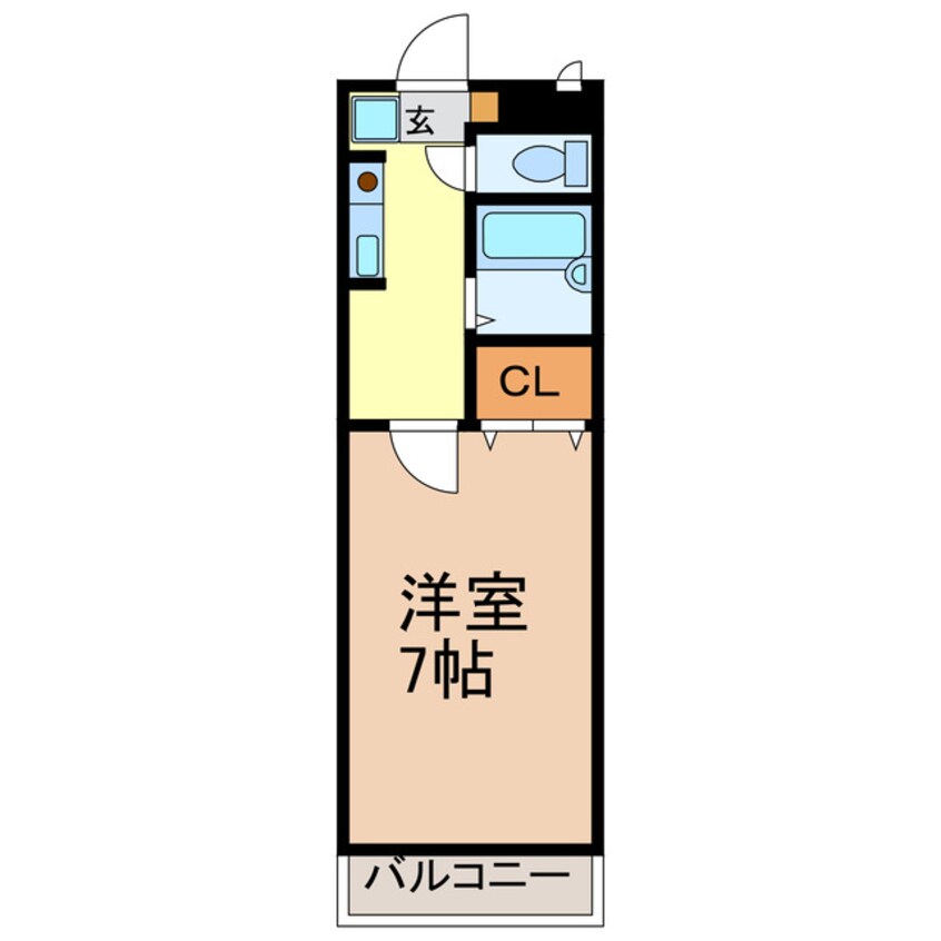 間取図 アピテ相川