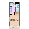 Ｍ．Ｊハウス横吹 1Kの間取り