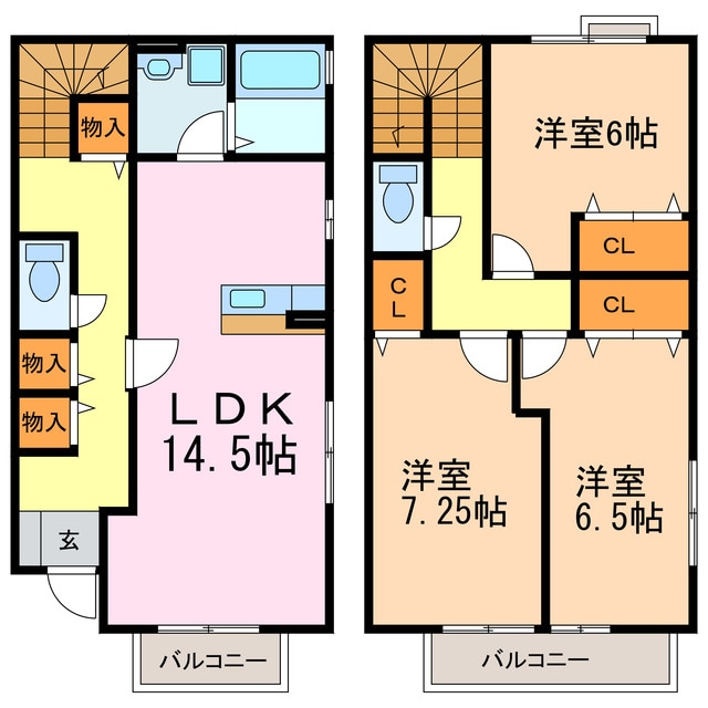間取り図 カーサ和合