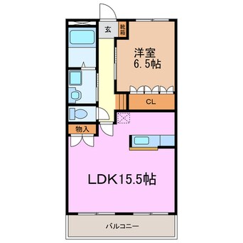 間取図 サンシャイン三好