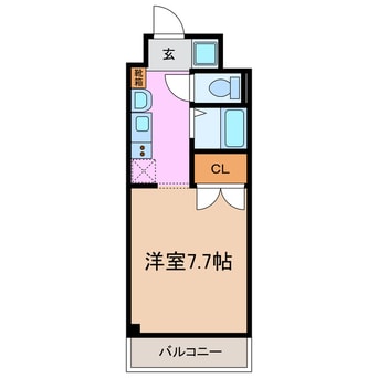 間取図 バウスクロス日進竹の山