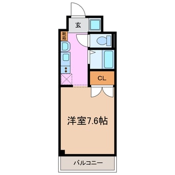 間取図 バウスクロス日進竹の山