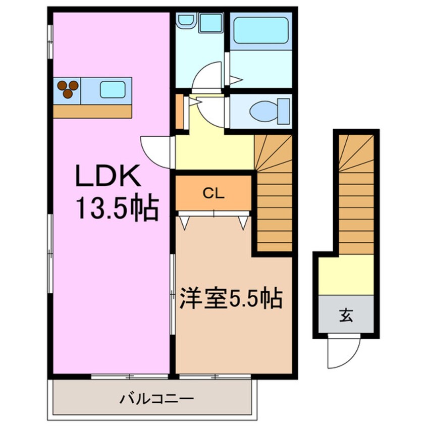 間取図 エステート和合