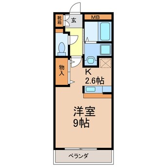 間取図 アクア