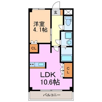 間取図 サンシャインH.O