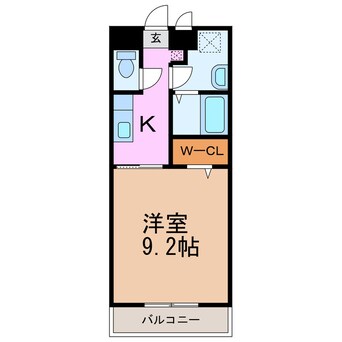 間取図 サンモール緑Ａ