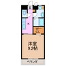 サンモール緑Ａ 1Kの間取り