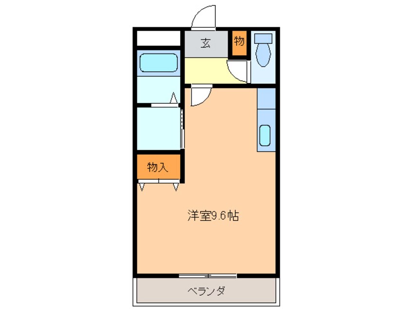 間取図 ウエストパークN