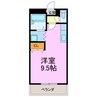 ミレニアムK 1Rの間取り