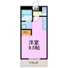 ミレニアムK 1Rの間取り