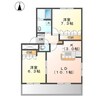 サンパティーク（水広） 2LDKの間取り