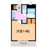 ハッピーバレイ 1Kの間取り