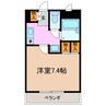 ハッピーバレイ 1Kの間取り