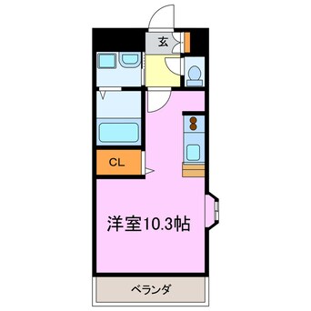 間取図 ル・パサージュⅡ