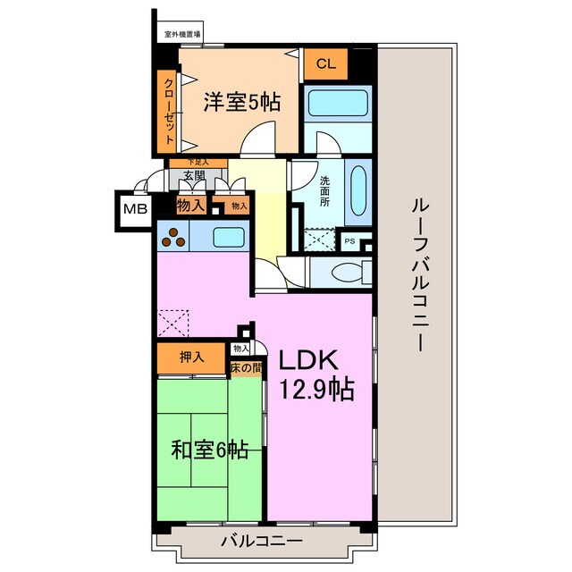 間取り図 ロイヤルコンフォート日進