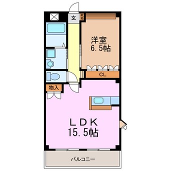間取図 アイリス大鐘