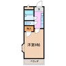 クールソレイユTOHRU 1Kの間取り