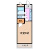 クールソレイユTOHRU 1Kの間取り