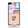 ＡＩコーポ 1Kの間取り