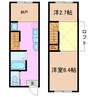 メゾンサニーヒル 1SKの間取り