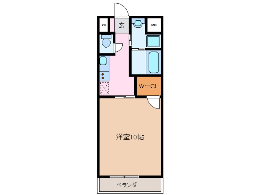 間取図 プランドール（桶狭間）