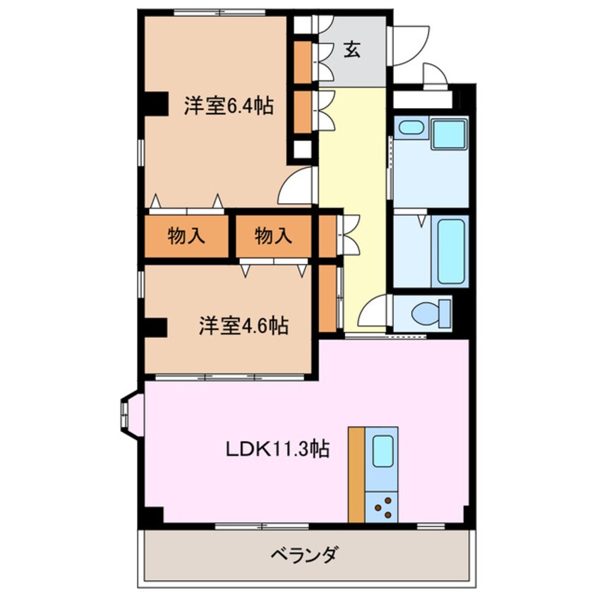 間取図 ｔ＆ｍ