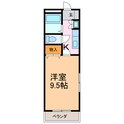 ピアチェーレＴⅡ左京山の間取図