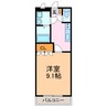 パレット　Ｍ 1Kの間取り
