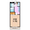 パレット　Ｍ 1Kの間取り