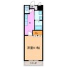 ファブリケ 1Kの間取り