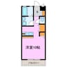 ルミネメゾン 1Rの間取り