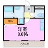 サンシャイン有松 1Rの間取り