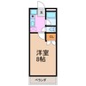 エトワール弐番館 1Kの間取り