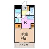 ネクステージ 1Kの間取り