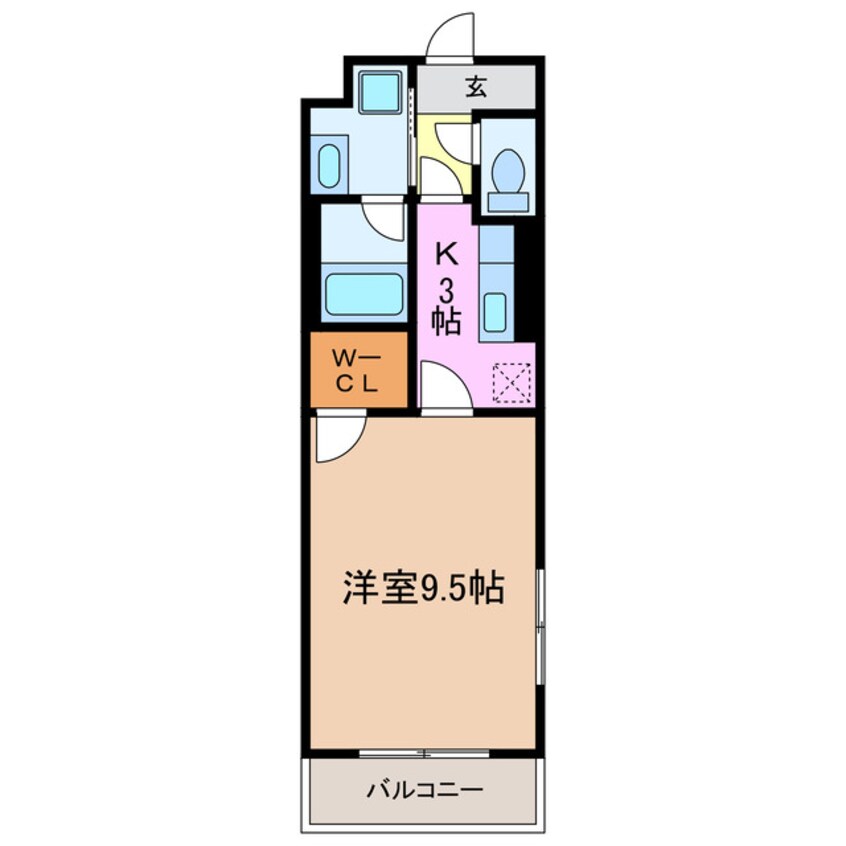 間取図 荒池シティーハウス