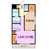 ルミナスＴ 1LDKの間取り