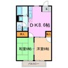 東海道本線/大高駅 徒歩9分 2階 築32年 2DKの間取り