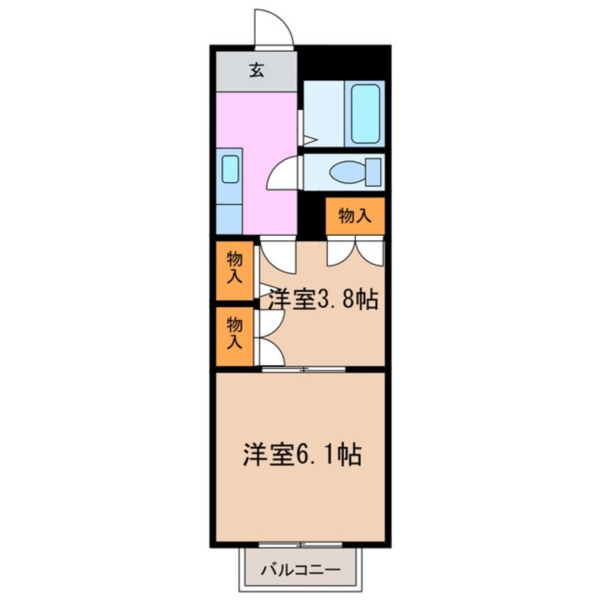 間取図 エステート大高