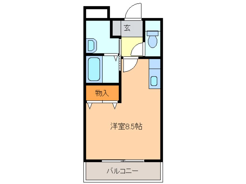 間取図 ジュネス大高