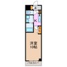 ホワイトプラネット 1Kの間取り