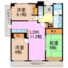セントラル滝ノ水 3LDKの間取り
