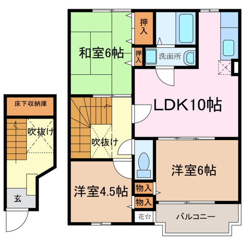 間取図 ヴェルネッツ有松