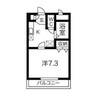 ブルーハイツ 1Kの間取り