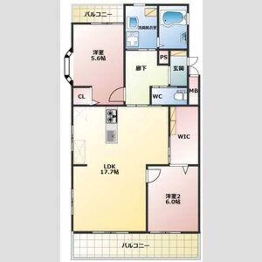 間取図 グレイスヒルカジノ