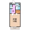 エスペランザ（緑区） 1Kの間取り