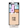 エスペランザ（緑区） 1Kの間取り