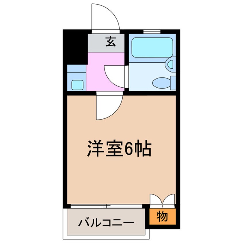 間取図 コンセール関山