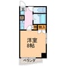 ＪＭオオダカ 1Kの間取り