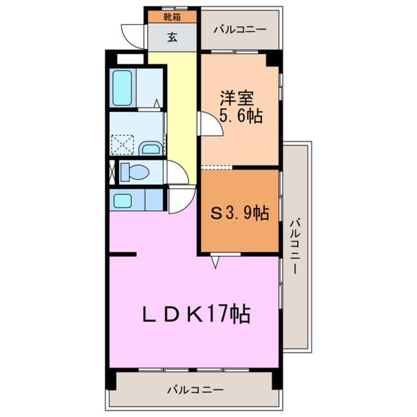 間取図 アビニヨンビル